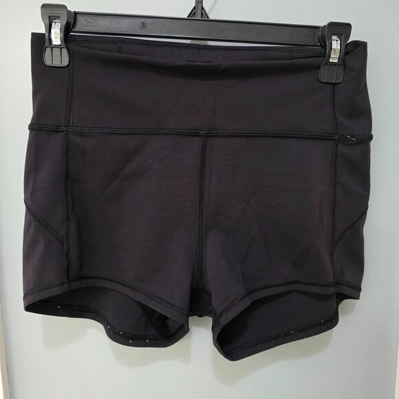 lululemon athletica Pants - Lululemon Women’s Black High Rise Athletic Shorts – Size 6/8